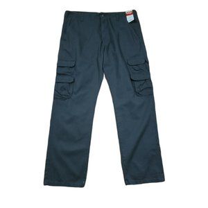 Wrangler Authentics Men's Premium Relaxed Fit Straight Leg Cargo Pant Sz 36X34